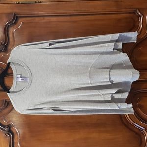 Gray Wilt High-Low Hem Sweater